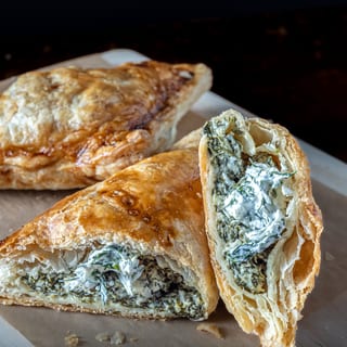 Pastel de espinaca